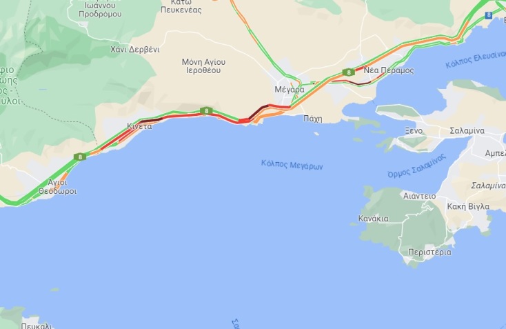 Άνοιξε η Αθηνών-Κορίνθου και στα δύο ρεύματα, παραμένει η ταλαιπωρία για τους οδηγούς