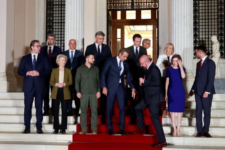 Δείπνο Mητσοτάκη στους ηγέτες των Βαλκανίων και την ηγεσία της ΕΕ