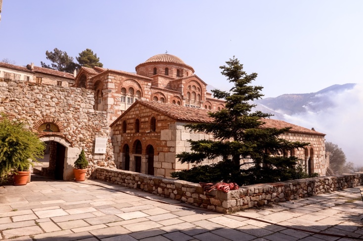 Το μοναστηριακό συγκρότημα του Οσίου Λουκά στη Βοιωτία