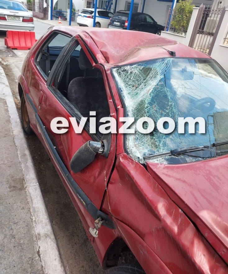 Τροχαίο δυστύχημα στην Εύβοια