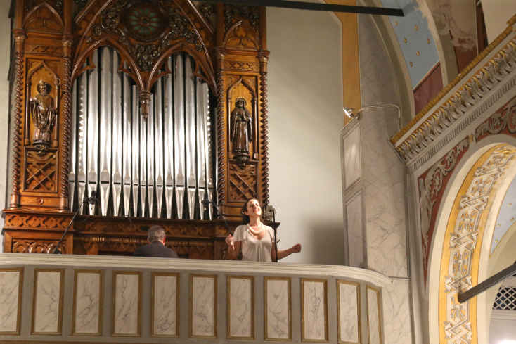 H συριανής καταγωγής υψίφωνος της Εθνικής Λυρικής Σκηνής, Χριστίνα Ασημακοπούλου 