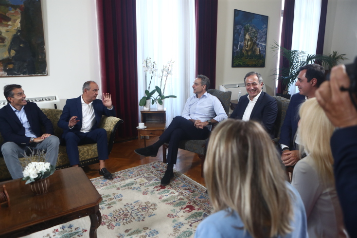 Συνάντηση του  Κυριάκου Μητσοτάκη με εκπροσώπους παραγωγικών και επιστημονικών φορέων της βόρειας Ελλάδας