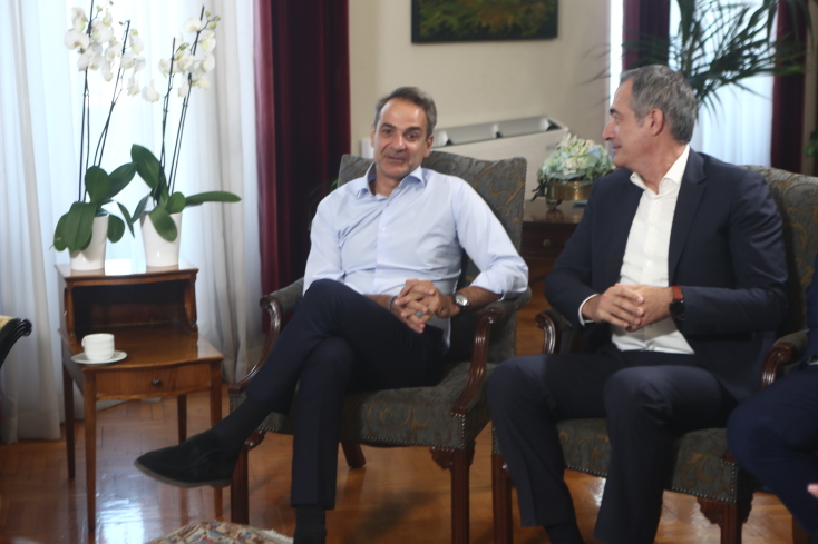 Συνάντηση του  Κυριάκου Μητσοτάκη με εκπροσώπους παραγωγικών και επιστημονικών φορέων της βόρειας Ελλάδας