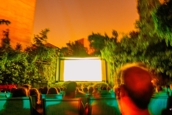 Από την προβολή του ντοκιμαντέρ για τον Ennio Morricone. 