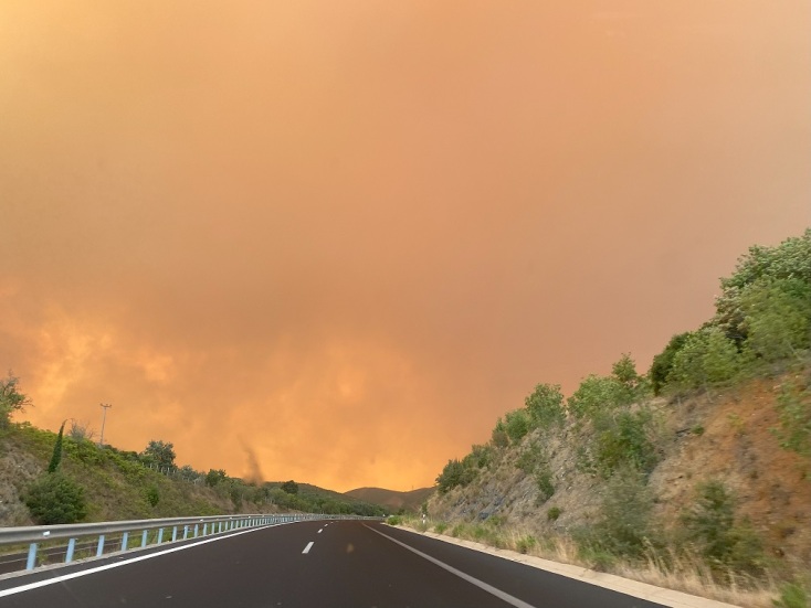 Φωτιά στον Έβρο: To aerial video από το οδοιπορικό του φωτογράφου Σάκη Γιούμπαση στις καμένες εκτάσεις.