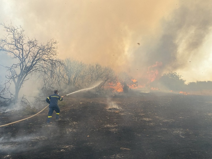 Φωτιά στον Έβρο: To aerial video από το οδοιπορικό του φωτογράφου Σάκη Γιούμπαση στις καμένες εκτάσεις.