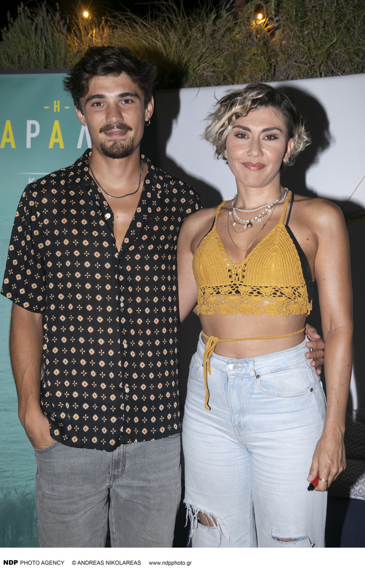 O Κώστας Νικούλι και η Κατερίνα Μαούτσου