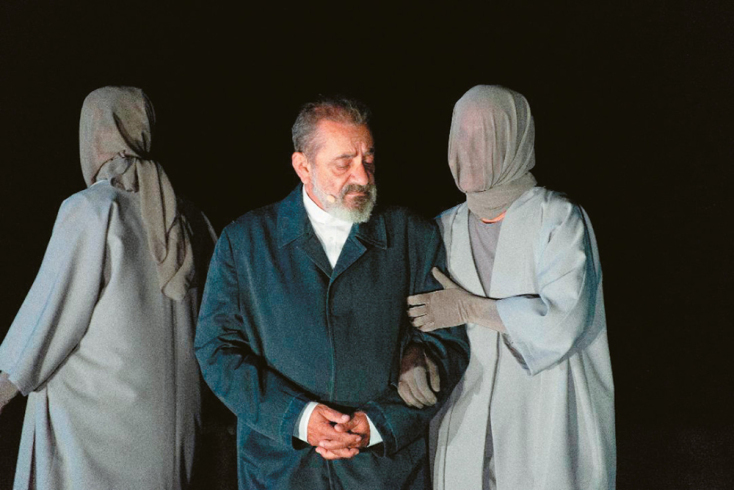 Από την παράσταση «Τρωάδες»