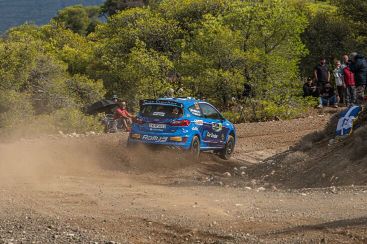 Ράλλυ Ακρόπολις 2023: Πρώτοι μεταξύ των Ελλήνων στην κατηγορία Rally3 και όγδοοι στην γενική κατάταξή της οι Νώντας Καρανικόλας-Γιώργος Κακαβάς με το νέο Ford Fiesta Rally 3 του Car Center.