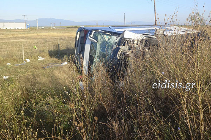 Σοβαρό τροχαίο στον ΠΑΘΕ προς Ευζώνους - Τέσσερις νεκροί