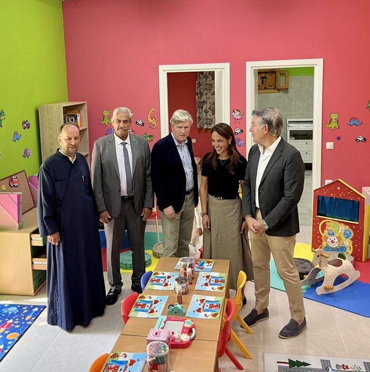 Καστελλόριζο: Εγκαινιάστηκε σήμερα ο πρώτος παιδικός σταθμός - Δόμνα Μιχαηλίδου: Αντιμετωπίζουμε την υπογεννητικότητα, στηρίζουμε τις παραμεθόριες περιοχές.