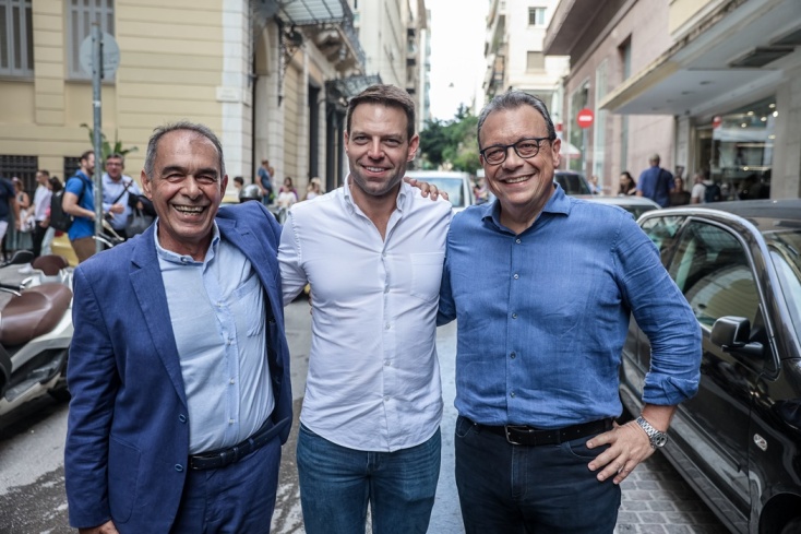 Ιωακειμίδης, Κασσελάκης, Φάμελλος περπάτησαν μαζί στο Σύνταγμα
