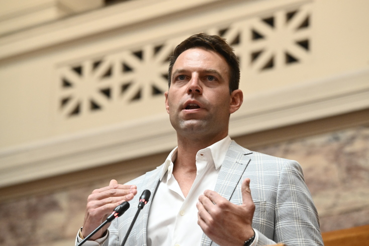 Στιγμιότυπα από τη συνεδρίαση της ΚΟ του ΣΥΡΙΖΑ στη Βουλή