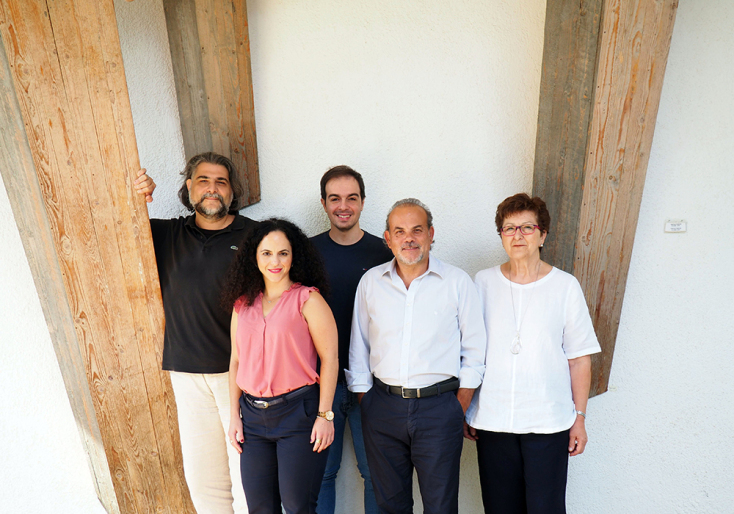 Φ. Περιστέρης, Μ. Ράπτη, Σ. Ανδρονίδης, Η. Παπακωνσταντίνου, Μ. Σκουρολιάκου. © Villy Calliga