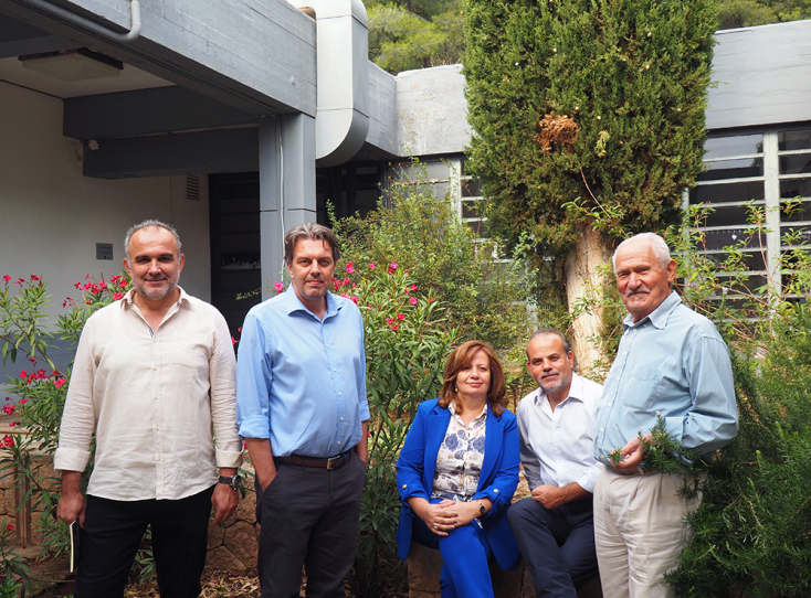 Β. Φλώρος, Α. Σάλτας, Α. Κωβαίου – Ψακή, Η. Παπακωνσταντίνου, Μ. Μελισσουργάκης. © Villy Calliga