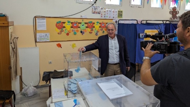 Άσκησαν το εκλογικό τους δικαίωμα οι υποψήφιοι για την Περιφέρεια Κεντρικής Μακεδονίας