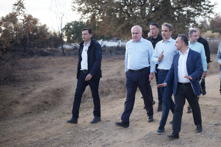 Μητσοτάκης από Έβρο: Ούτε ένα βήμα πίσω στη φύλαξη των συνόρων