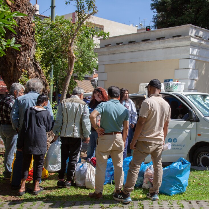 To ARIEL και το Κινητό Πλυντήριο Ρούχων ITHACA, ενώνουν τις δυνάμεις τους 