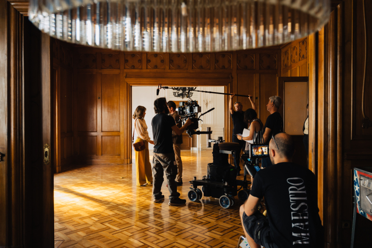 Backstage βίντεο από τα γυρίσματα του «Maestro»