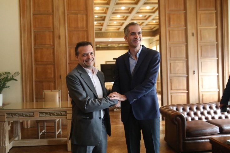 Κώστας Μπακογιάννης και Χάρης Δούκας