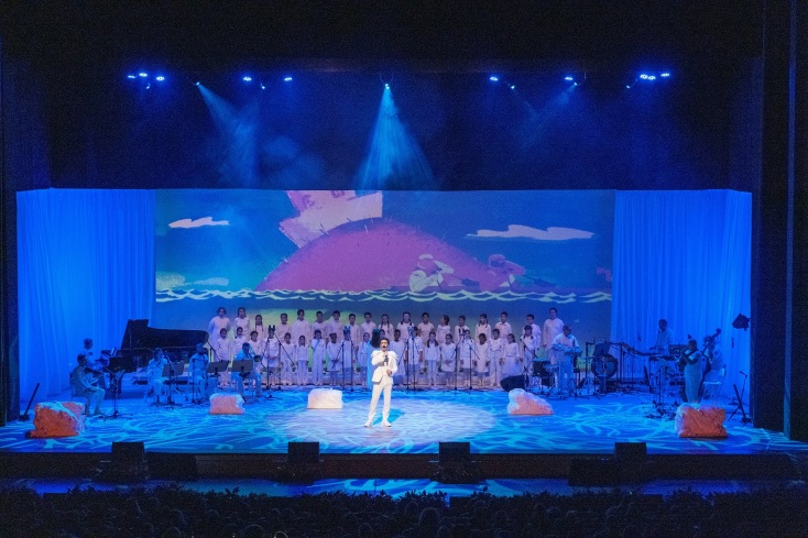 Τεμπέλης Δράκος: Ο Γιώργος Χατζηπιερής μιλάει για τα τραγούδια του και την παράσταση σε σκηνοθεσία Κωνσταντίνου Ρήγου που θα παρουσιαστεί στο Μέγαρο Μουσικής Αθηνών.