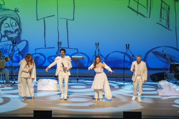 Τεμπέλης Δράκος: Ο Γιώργος Χατζηπιερής μιλάει για τα τραγούδια του και την παράσταση σε σκηνοθεσία Κωνσταντίνου Ρήγου που θα παρουσιαστεί στο Μέγαρο Μουσικής Αθηνών.