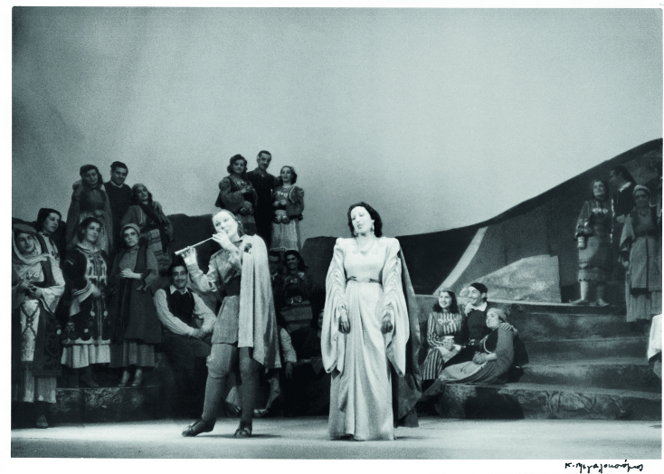 Ο «Πρωτομάστορας» του Μανώλη Καλομοίρη στο Εθνικό Θέατρο το 1943