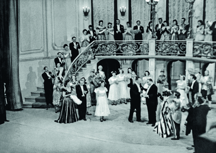 Παράσταση της οπερέτας του Γιόχαν Στράους «Η νυχτερίδα» σε παραγωγή του 1939