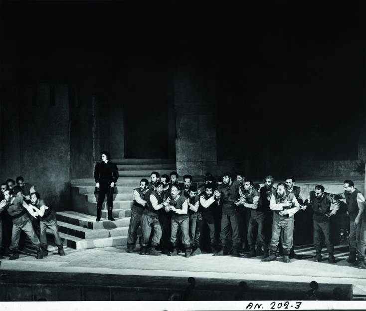 Το έργο «Φιντέλιο» σε μουσική Μπετόβεν έκανε πρεμιέρα στο Ωδείο Ηρώδου Αττικού στις 3 Σεπτεμβρίου 1957