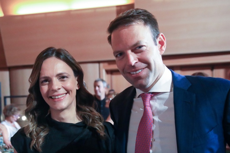 Έφη Αχτσιόγλου και Στέφανος Κασσελάκης