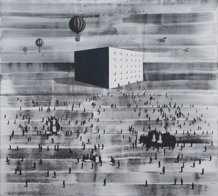 Ζάφος Ξαγοράρης, "Αγάλματα και πλήθος", 2012