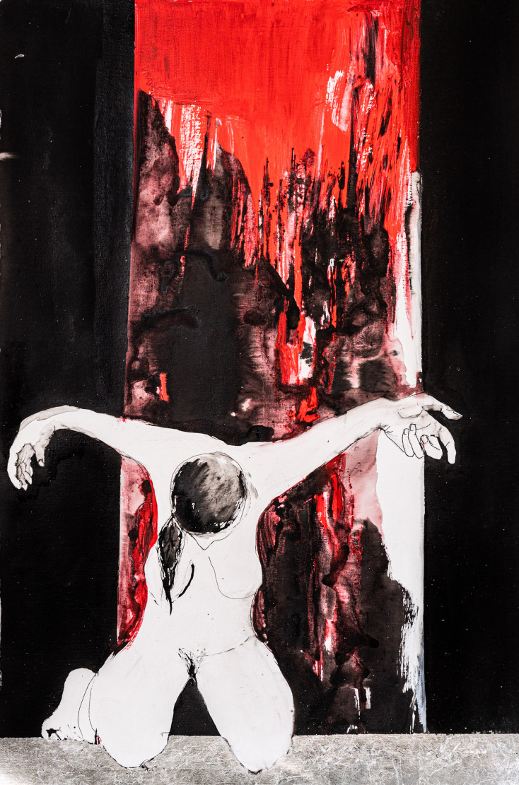 Μάτω Ιωαννίδου, "Αντιγόνη": από την έκθεση "Μίμησις πράξεως"