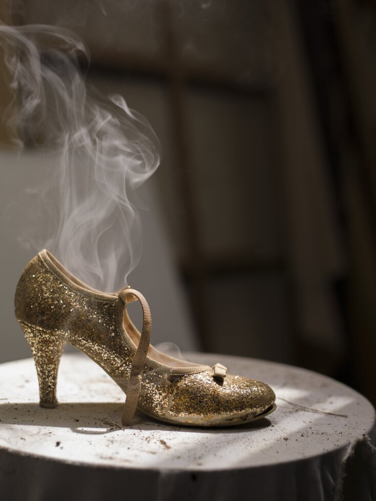 Έργο του Δημήτρη Τσουμπλέκα από την "συνομιλία" του με τον Βλάση Κανιάρη 