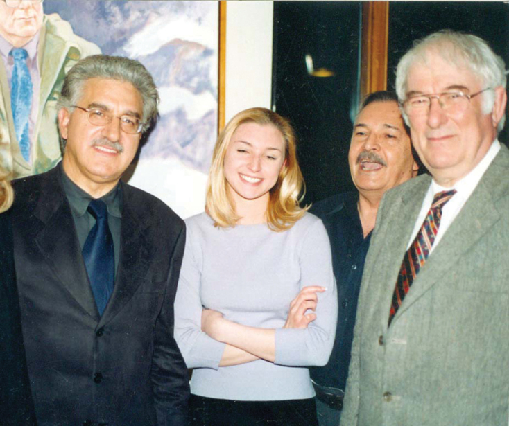 Ντίνος Σιώτης, Σέιμους Χίνι και Στρατής Χαβιαράς