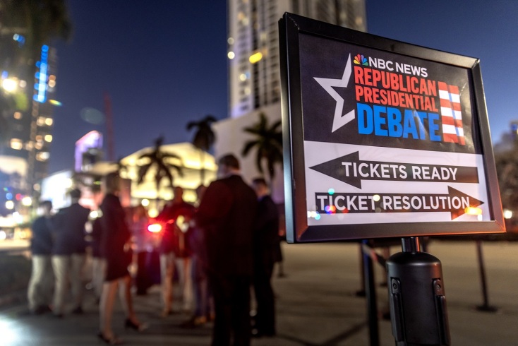 ΗΠΑ - προεδρικές εκλογές 2024: Τρίτο ντιμπέιτ μεταξύ των υποψήφιων των Ρεπουμπλικάνων για το χρίσμα - Απείχε από τη διαδικασία ο Ντόναλντ Τραμπ.