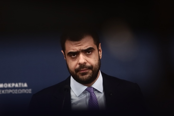 Ο κυβερνητικός εκπρόσωπος, Παύλος Μαρινάκης