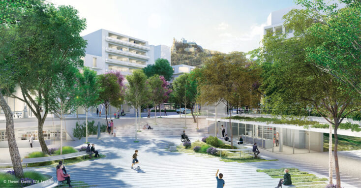 Πώς θα είναι οι νέες πλατείες σε Κολωνάκι, Εξάρχεια και Ευαγγελισμό - Φωτογραφίες και βίντεο από τα σχέδια ανάπλασης