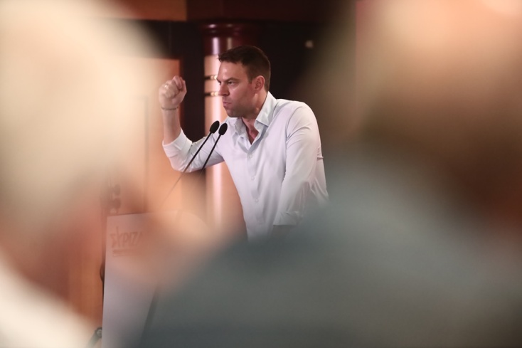 Ο πρόεδρος του ΣΥΡΙΖΑ, Στέφανος Κασσελάκης 