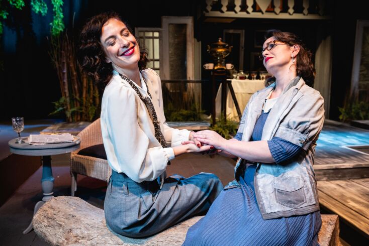 Οι Τζωρτζίνα Παλαιοθόδωρου και Μαριάνθη Φωτάκη στον "Πλατόνωφ"