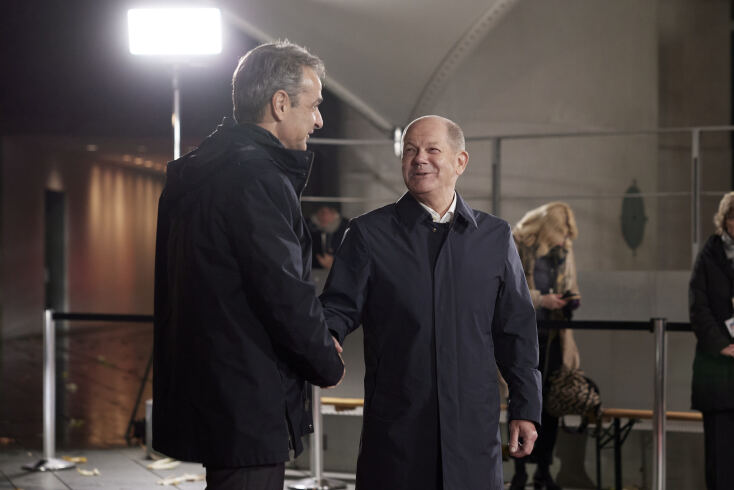 Σήμερα η συνάντηση Μητσοτάκη με Σολτς στο Βερολίνο - Η ατζέντα