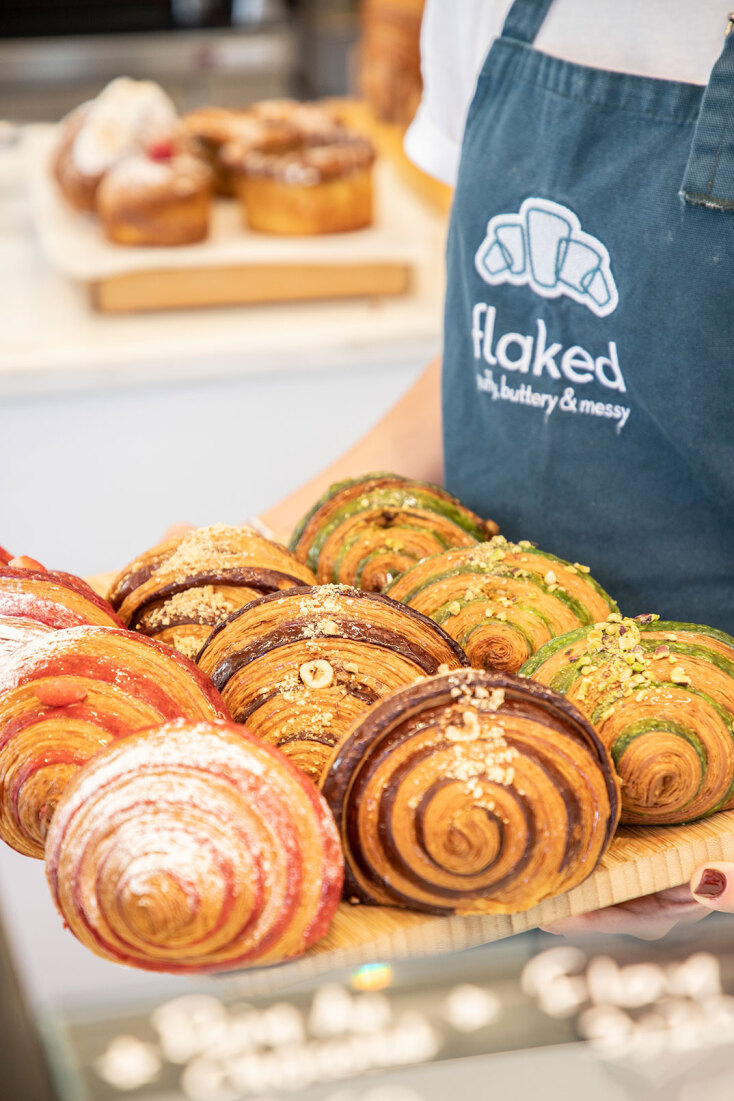 Flaked Croissant