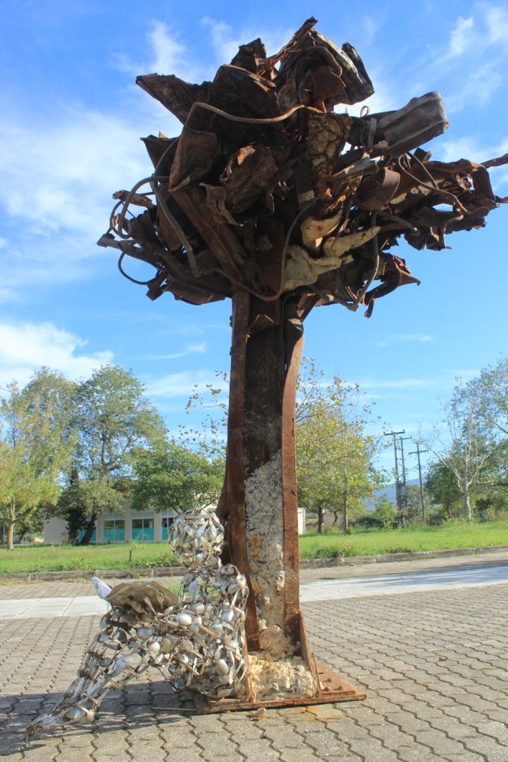 Αλμυρός: Εντυπωσιακά γλυπτά μεταδίδουν το μήνυμα ανακύκλωσης 