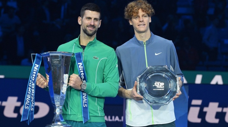 Τζόκοβιτς - Σίνερ 2-0:  «Βασιλιάς» στο Τορίνο ο «Νόλε»