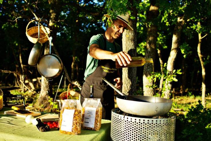Ο μανιταροκυνηγός της Πίνδου Ανδρέας Σλιάρας