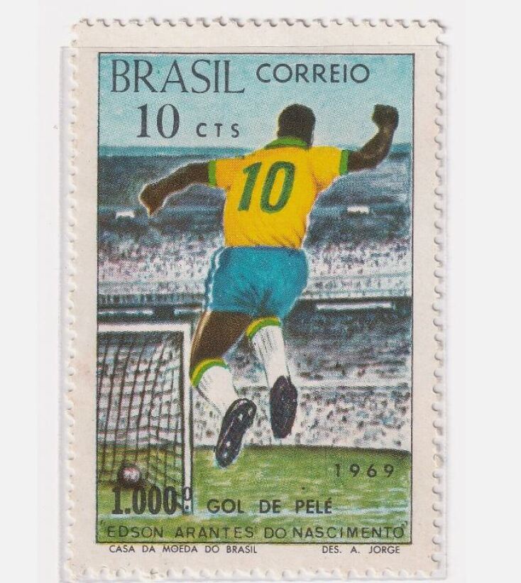 Πελέ: Σαν σήμερα πετυχαίνει το 1000ο γκολ και γίνεται γραμματόσημο