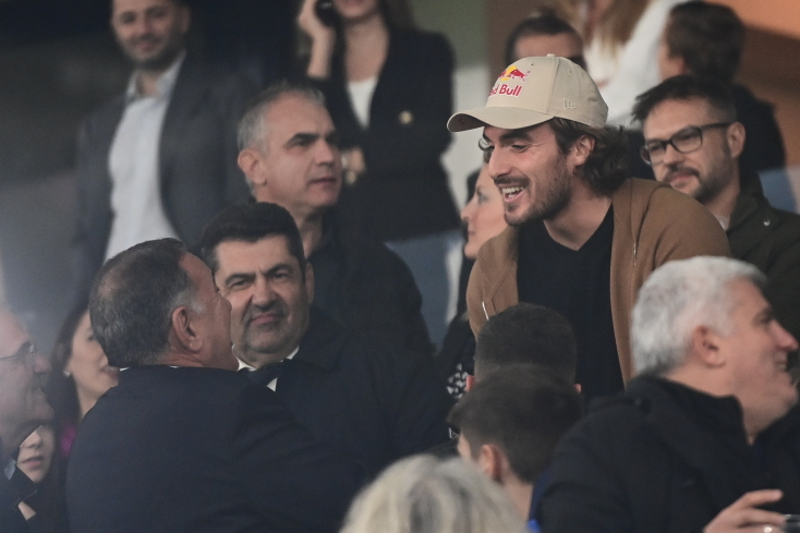 Ο Στέφανος Τσιτσιπάς στην OPAP Arena