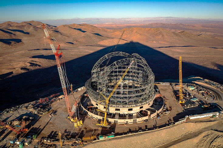 Η κατασκευή του Extremely Large Telescope (Αύγουστος, 2023)