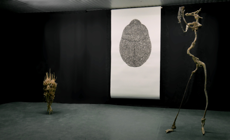 Άποψη από την εγκατάσταση του Γιώργου Γυπαράκη «Πριν»