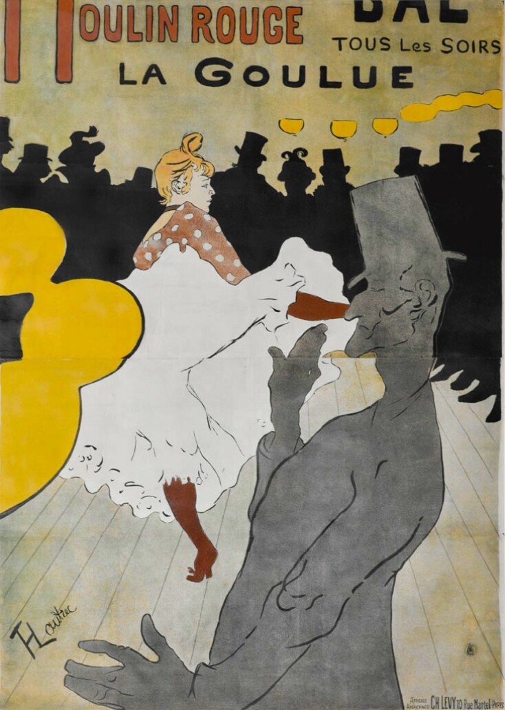 Moulin Rouge: La Goulue, 1891.