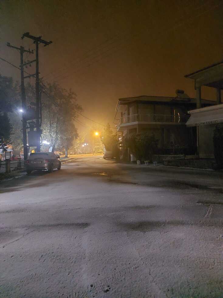 Χιόνια στην Ασβεστόπετρα